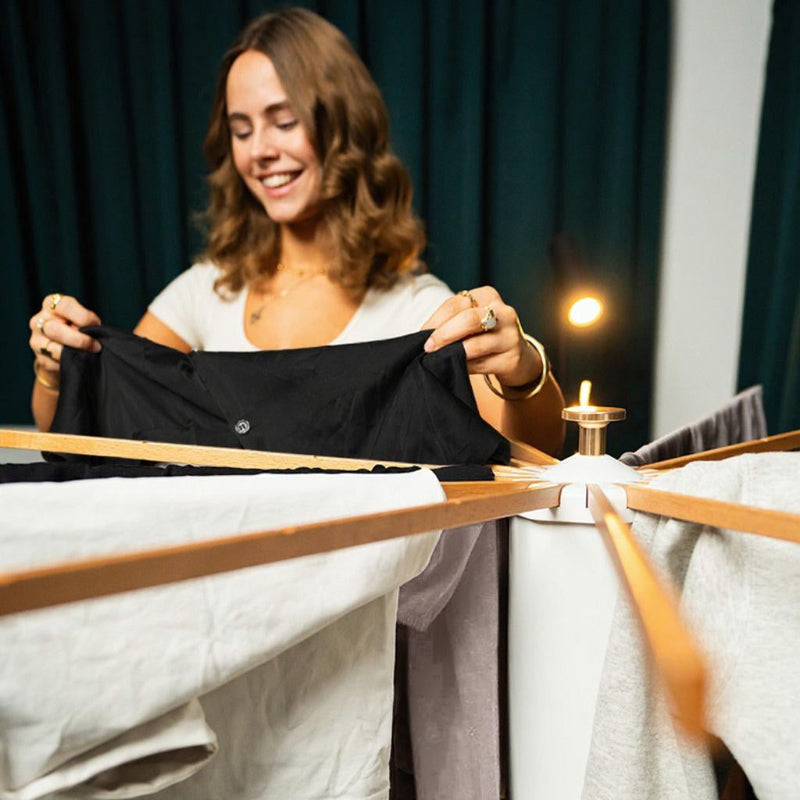 SmartRack avec du linge à sécher – place pour 48 cintres